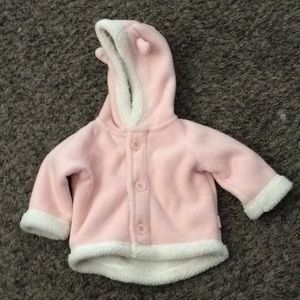 Baby patch fleece lined jacket.